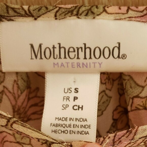 Motherhood Maternity  Pastel Floral Tunic Blouse - Picture 5 of 7